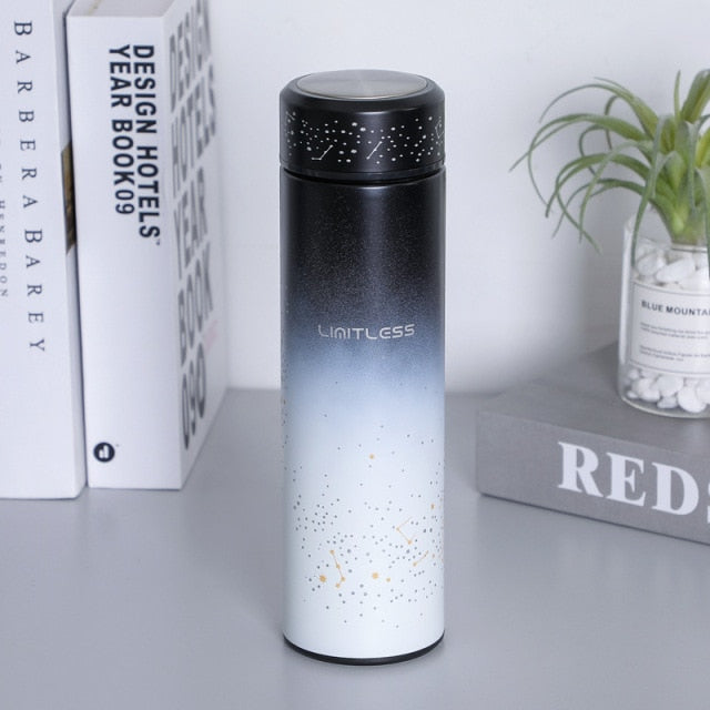 Gradient Stainless Steel Night Light Mug