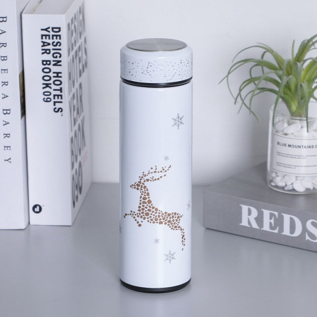 Gradient Stainless Steel Night Light Mug