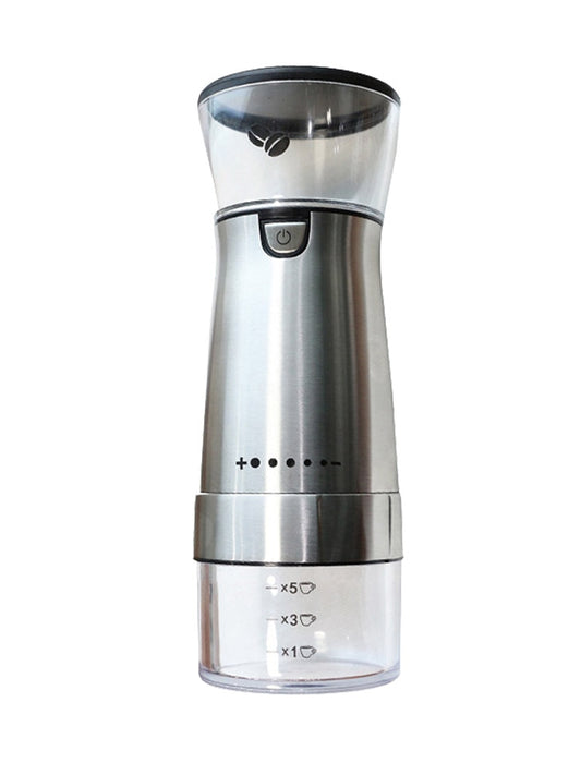Electric Stainless Steel Burr Coffee Bean Grinder