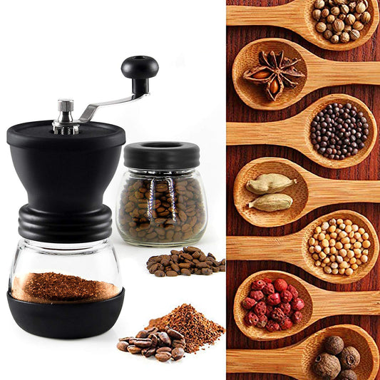 Manual Ceramic Coffee Bean Grinder