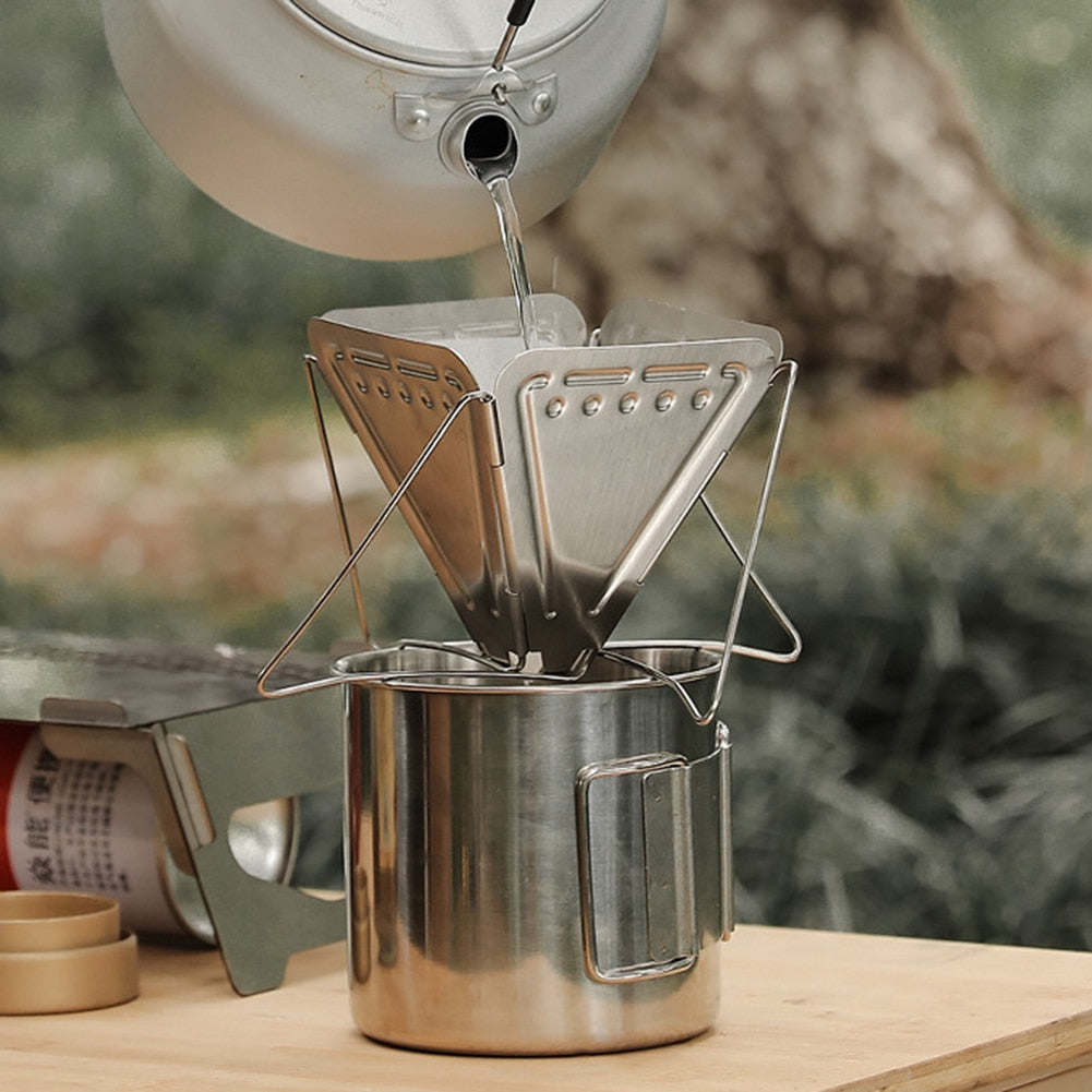 Folding Portable Coffee Drip Rack