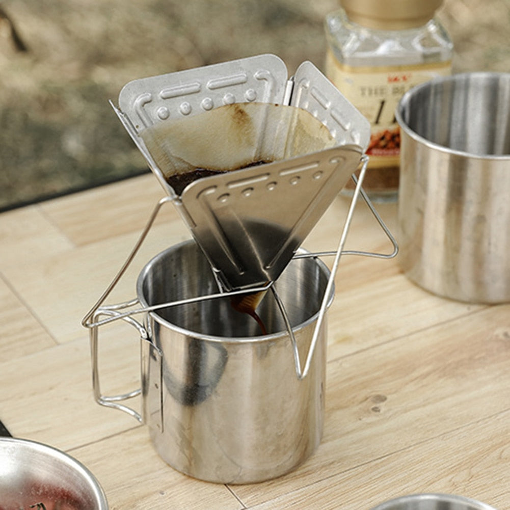 Folding Portable Coffee Drip Rack