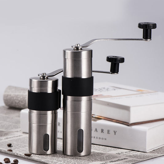 Silver Coffee Grinder Mini Stainless Steel