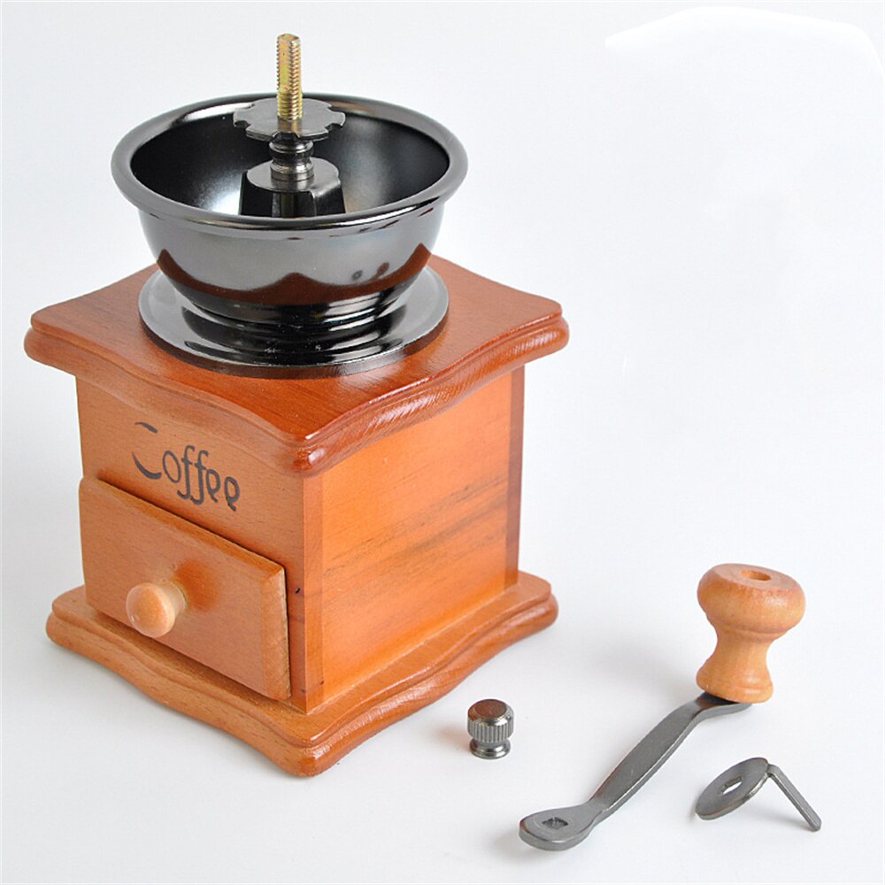 Classical Wooden Manual Coffee Grinder