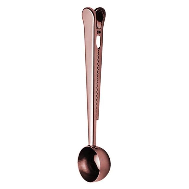 Coffee Scoop With Long Handle Sealing Clip