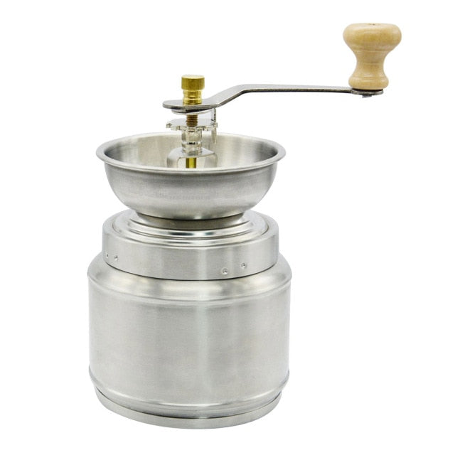 Manual Coffee Grinder Adjustable Hand Crank